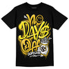 Jordan 4 Retro “Vivid Sulfur” DopeSkill T-Shirt No Days Off Graphic Streetwear - Black