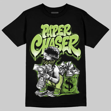 Air Max 95 Big Bubble Neon Yellow DopeSkill T-Shirt Paper Chaser Boy Graphic Streetwear - Black
