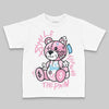 Jordan 12 GS “Pearl Pink” DopeSkill Toddler Kids T-shirt Smile Through The Pain Graphic Streetwear - White