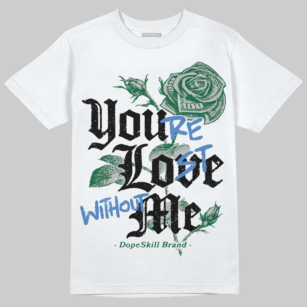 ASICS Gel-Nimbus 10.1 Invincible HTTP 404 Green DopeSkill T-Shirt You’re Lost Without Me Graphic Streetwear - White