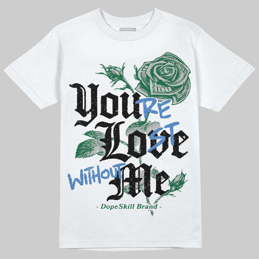ASICS Gel-Nimbus 10.1 Invincible HTTP 404 Green DopeSkill T-Shirt You’re Lost Without Me Graphic Streetwear - White
