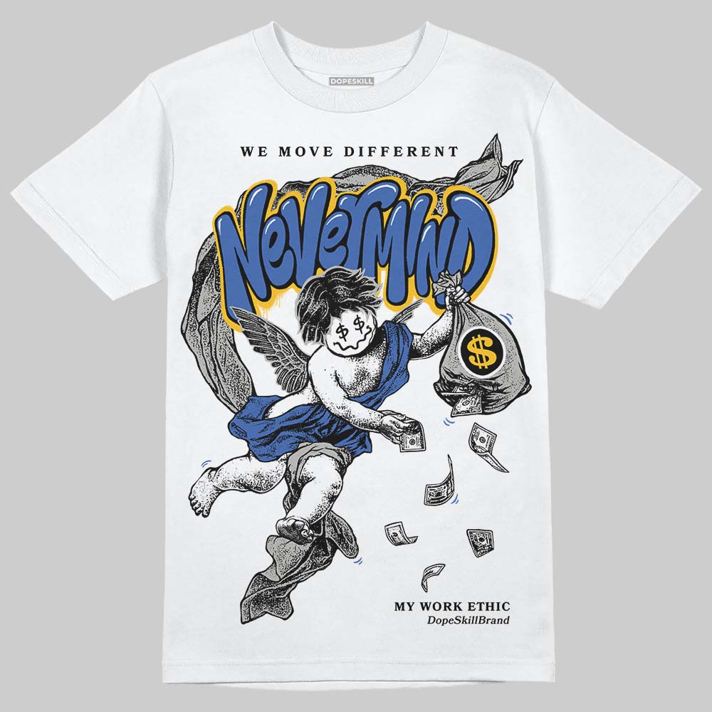 Jordan 3 "Lucky Shorts" DopeSkill T-Shirt Nevermind Graphic Streetwear - White