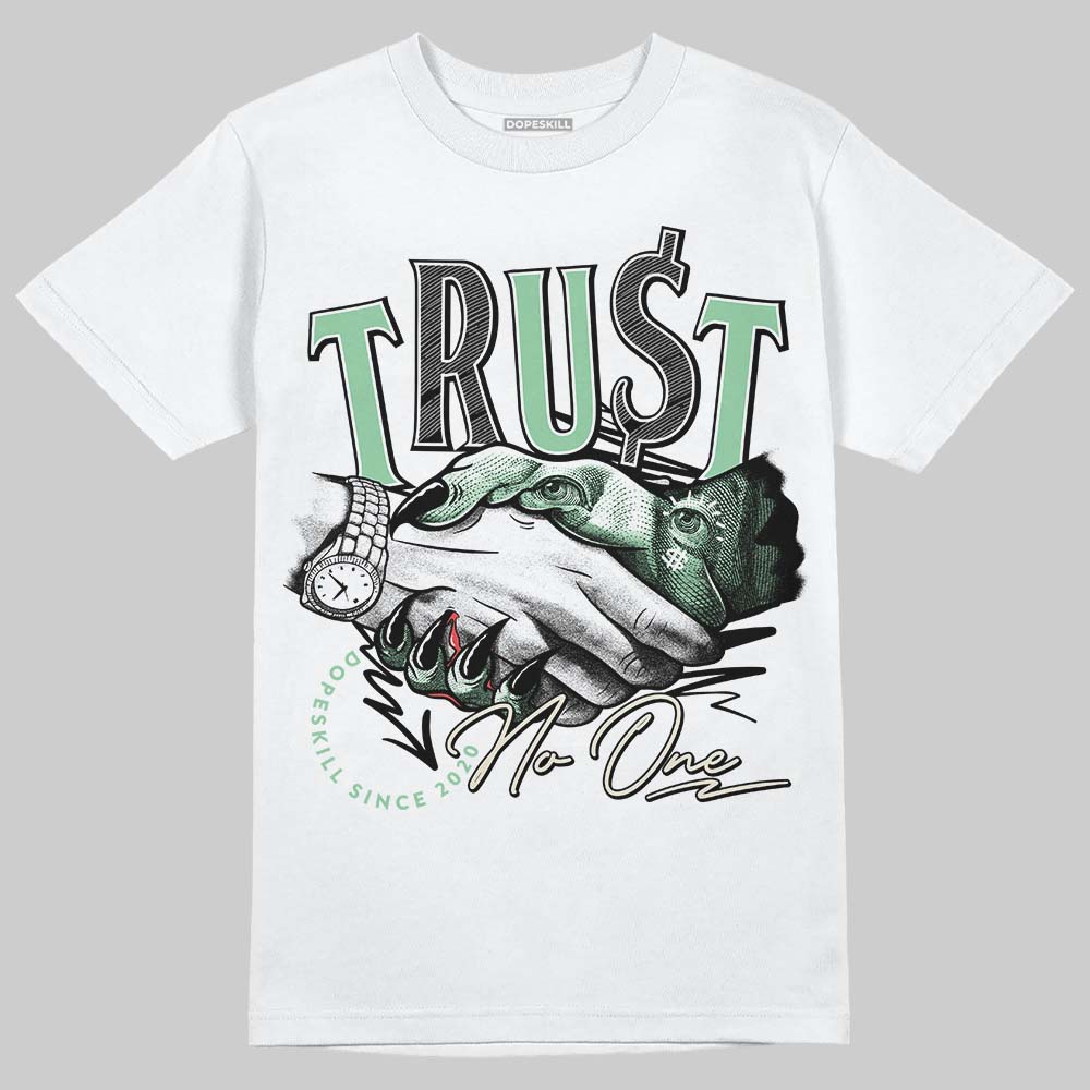 Asics Gel-Kayano 12.1 White/Menthol DopeSkill T-Shirt Trust No One Graphic Streetwear - White 