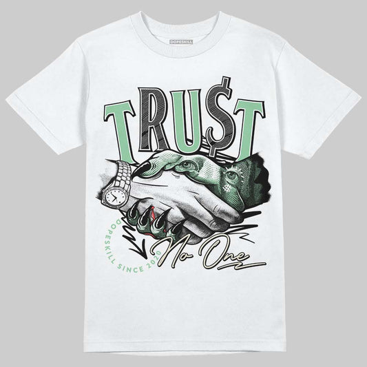 Asics Gel-Kayano 12.1 White/Menthol DopeSkill T-Shirt Trust No One Graphic Streetwear - White 