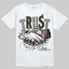 SB Dunk Low Pro x Arts-Rec Skateshop Rust Pink and Rough Green DopeSkill T-Shirt Trust No One Graphic Streetwear - White 