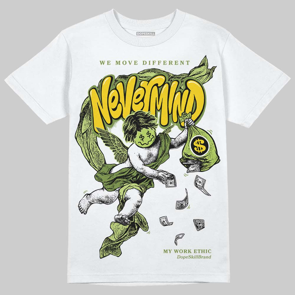 Dunk Low Pro SB 'Fruity Pack - Green Apple' DopeSkill T-Shirt Nevermind Graphic Streetwear - White