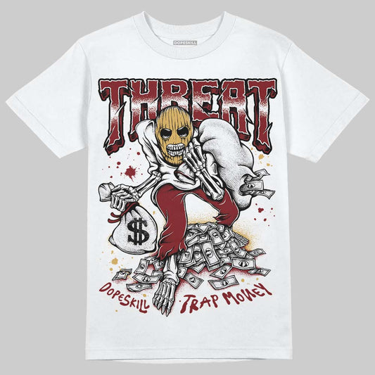 Dunk Low SE Sisterhood Sail Team Red W DopeSkill T-Shirt Threat Graphic Streetwear - White