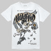 Jordan 5 Retro Reverse Metallic DopeSkill T-Shirt Nevermind Graphic Streetwear - White