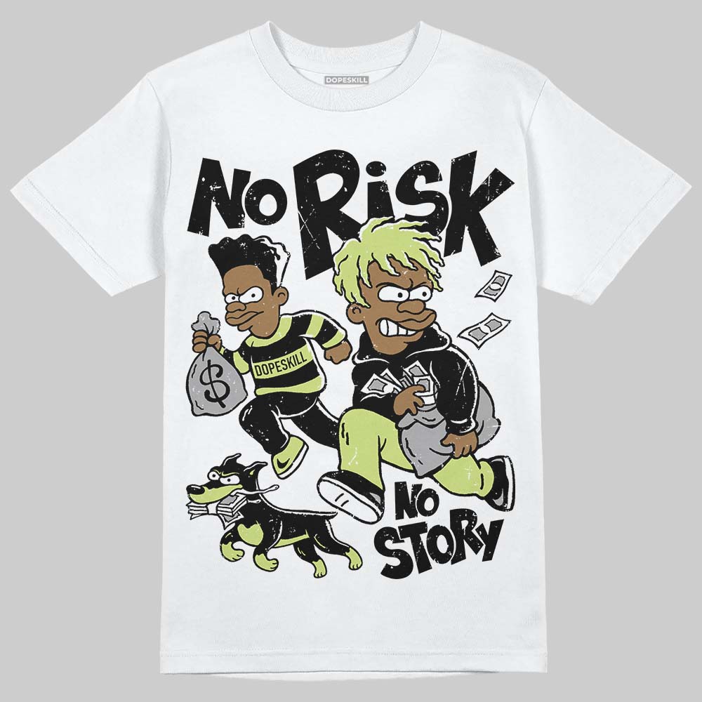 Jordan 11 “Inner Beast” DopeSkill T-Shirt No Risk No Story Graphic Streetwear - White