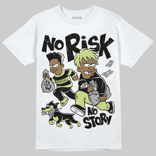 Jordan 11 “Inner Beast” DopeSkill T-Shirt No Risk No Story Graphic Streetwear - White