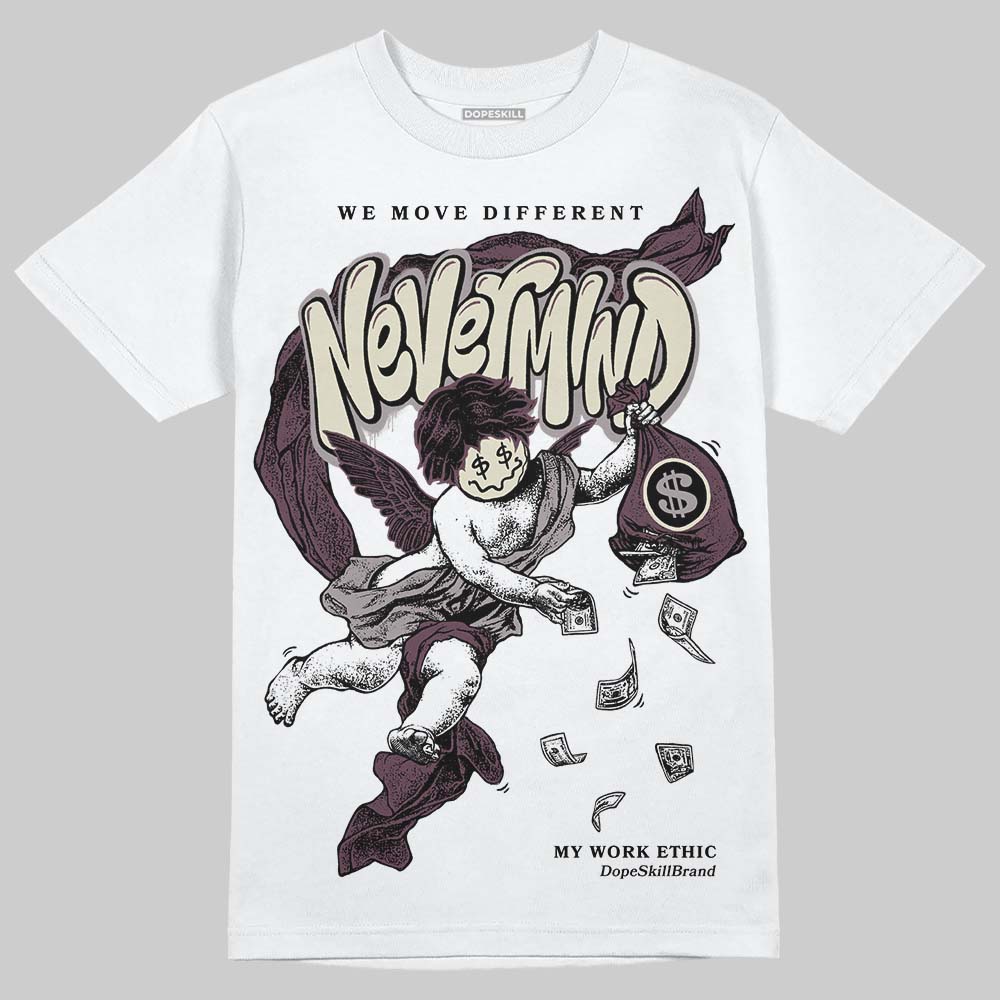A Ma Maniére x Air Jordan 5 “Violet Ore” DopeSkill T-Shirt Nevermind Graphic Streetwear - White