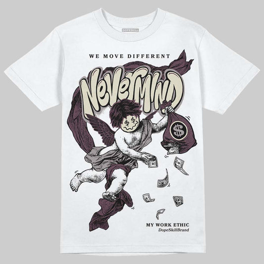 A Ma Maniére x Air Jordan 5 “Violet Ore” DopeSkill T-Shirt Nevermind Graphic Streetwear - White