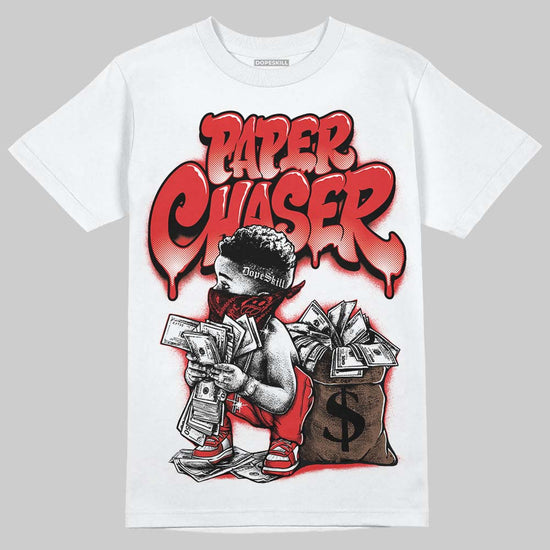 Jordan 13 Retro OG Chicago (2026) DopeSkill T-Shirt Paper Chaser Boy Graphic Streetwear - White