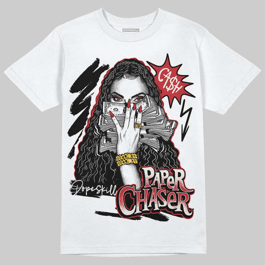 Jordan 4 “Flight Club” DopeSkill T-Shirt NPC Graphic Streetwear - White