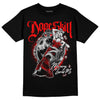 Jordan 1 Retro High OG "Satin Bred" DopeSkill T-Shirt Money Loves Me Graphic Streetwear - Black