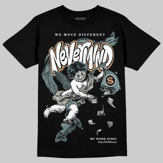 Nike Air Max 1 Low Poly “Adventure” DopeSkill T-Shirt Nevermind Graphic Streetwear - Black