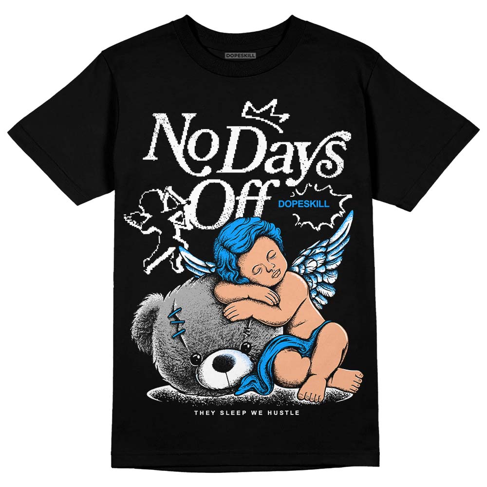 Jordan 6 “Reverse Oreo” DopeSkill T-Shirt New No Days Off Graphic Streetwear - Black