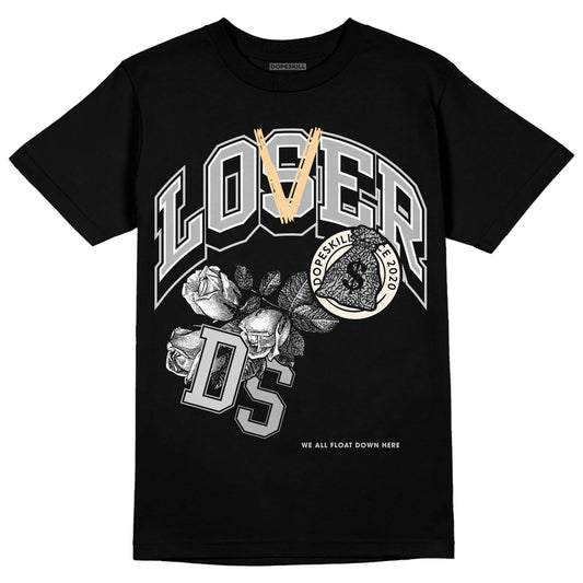 Jordan 3 “Off Noir” DopeSkill T-Shirt Loser Lover Graphic Streetwear - BLack