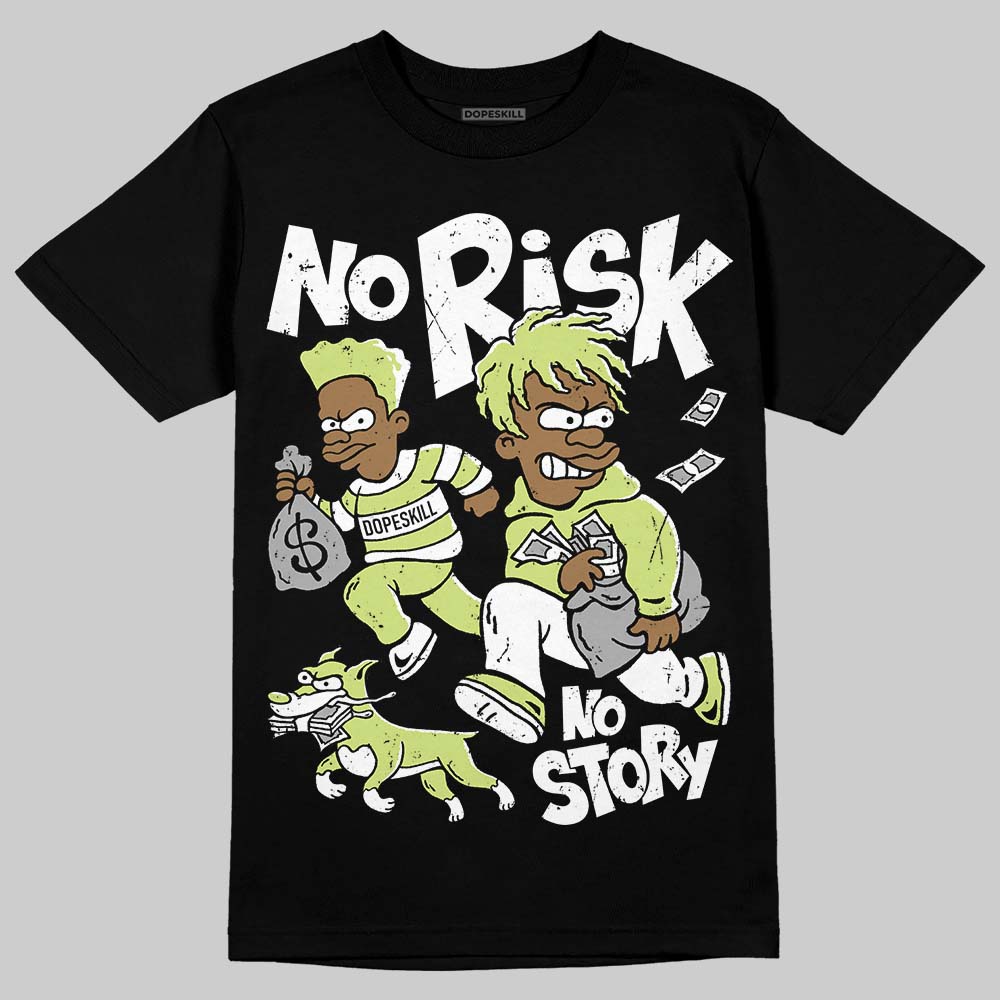 Jordan 11 “Inner Beast” DopeSkill T-Shirt No Risk No Story Graphic Streetwear - black