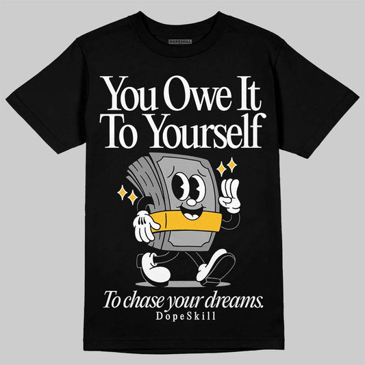 Air DT Max '96 Black White (2024) DopeSkill T-Shirt Owe It To Yourself Graphic Streetwear - Black