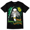 Green Sneakers DopeSkill T-Shirt NPC Graphic Streetwear - Black 