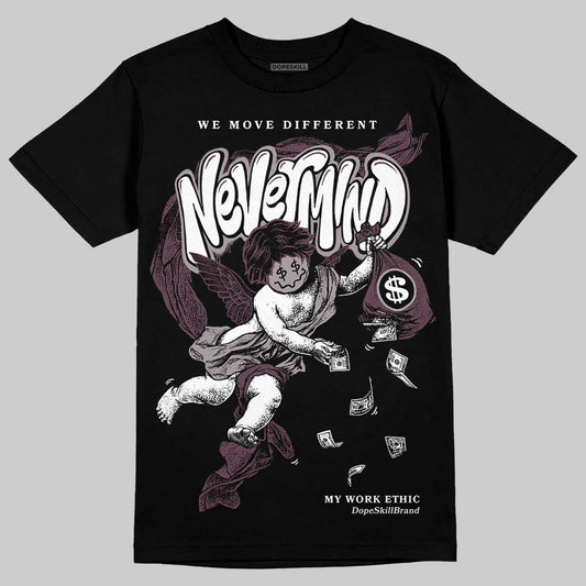A Ma Maniére x Air Jordan 5 “Violet Ore” DopeSkill T-Shirt Nevermind Graphic Streetwear - Black