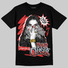 Jordan 6 “Reverse Infrared” DopeSkill T-Shirt NPC Graphic Streetwear - Black