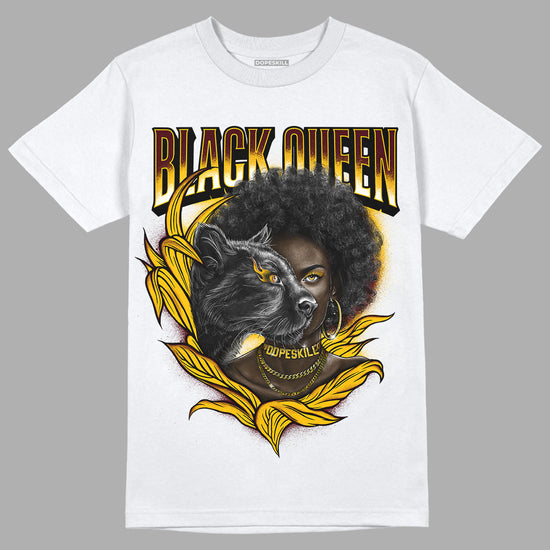 Dunk Yellow Bordeaux DopeSkill T-Shirt New Black Queen Graphic Streetwear - White