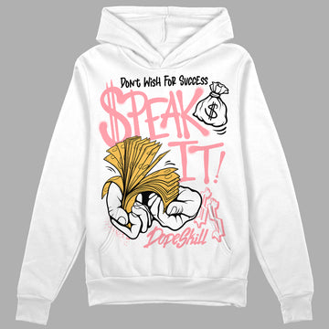 Jordan 3 GS “Red Stardust” DopeSkill Hoodie Sweatshirt Speak It Graphic Streetwear - White 