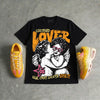 Max 95 'University Gold' DopeSkill Oversize Print T-Shirt Real Ones Choose Loyalty Graphic