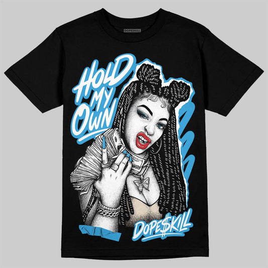 Jordan 1 High OG “UNC” Reimagined DopeSkill T-Shirt New H.M.O Graphic Streetwear - black