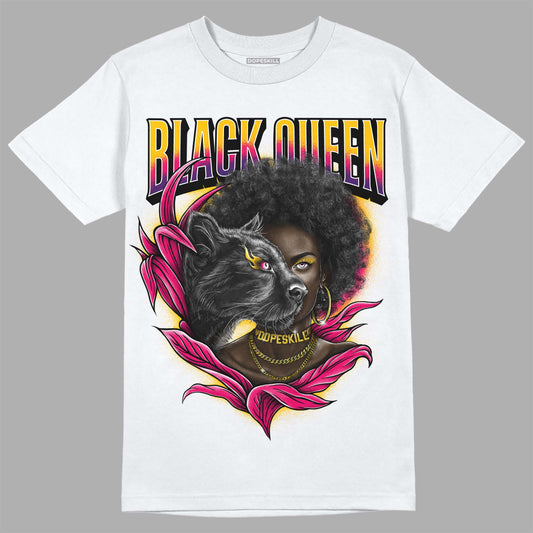 Jordan 3 Retro SP J Balvin Medellín Sunset DopeSkill T-Shirt New Black Queen Graphic Streetwear - White 