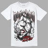 Jordan 14 "Black/White" DopeSkill T-Shirt Money On My Mind Graphic Streetwear - White 