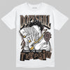 A Ma Maniére x Air Jordan 4 “Dark Mocha” DopeSkill T-Shirt Sorry I've Been Trappin Graphic Streetwear - White
