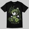 Foamposite Pro 'Pine Green' DopeSkill T-Shirt Smile Through The Pain Graphic Streetwear - Black