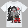 Jordan 2 Retro "Black Cement" DopeSkill T-Shirt NPC Graphic Streetwear - White