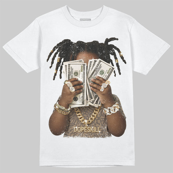 Jordan 3 GS “We Outside” DopeSkill T-Shirt Rich Youth Graphic Streetwear - White