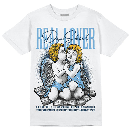 Jordan 1 High OG “First in Flight” DopeSkill T-Shirt Real Lover Graphic Streetwear - WHite 