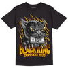 Dunk Yellow Bordeaux DopeSkill T-Shirt Black King Graphic Streetwear - Black