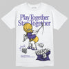 Kobe 8 Protro "Lakers Home" DopeSkill T-Shirt Play together, Stay together Graphic Streetwear - White