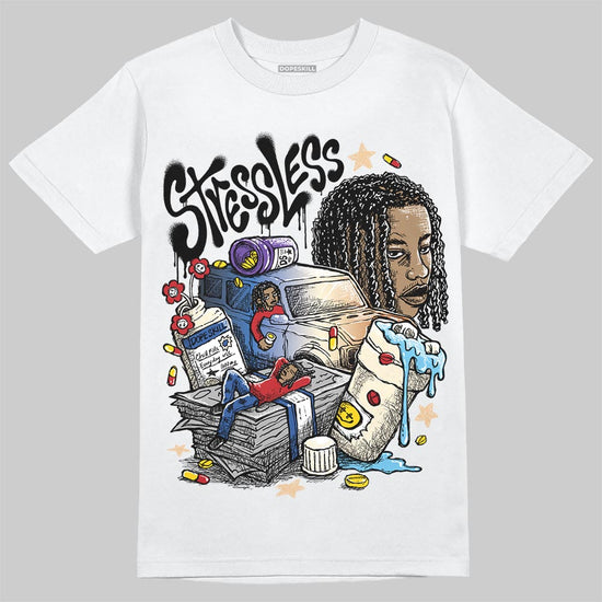 Jordan 17 Retro Low SP Infinite Archives DopeSkill T-Shirt Stressless Graphic Streetwear - White