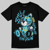 Jordan 11 Retro Gamma Blue (2025) DopeSkill T-Shirt Smile Through The Pain Graphic Streetwear - Black