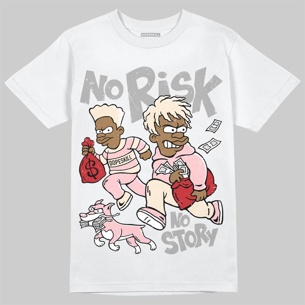 ASICS Gel-Nimbus 10.1 Strawberry DopeSkill T-Shirt No Risk No Story Graphic Streetwear - White