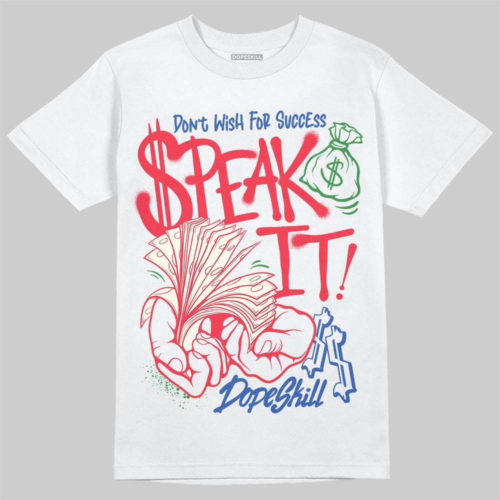 Jordan 11 City Pack “285” Atlanta DopeSkill T-Shirt Speak It Graphic Streetwear - White
