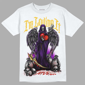 Jordan 12 “Field Purple” DopeSkill T-Shirt New I'm Loving It Graphic Streetwear - White