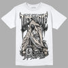 Dunk Low Cool Grey DopeSkill T-Shirt Life or Die Graphic Streetwear - White 