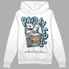 Jordan 13 “Blue Grey” DopeSkill Hoodie Sweatshirt Paid In Full Graphic Streetwear - White 