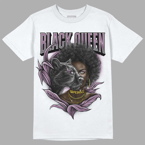 Jordan 2 “Mauve/Off-Noir” DopeSkill T-Shirt New Black Queen Graphic Streetwear - White