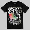 Jordan 11 City Pack “285” Atlanta DopeSkill T-Shirt Speak It Graphic Streetwear - Black
