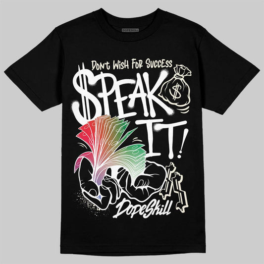 Jordan 11 City Pack “285” Atlanta DopeSkill T-Shirt Speak It Graphic Streetwear - Black